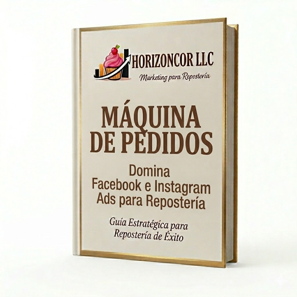 MÁQUINA DE PEDIDOS: Domina Facebook e Instagram Ads para Repostería